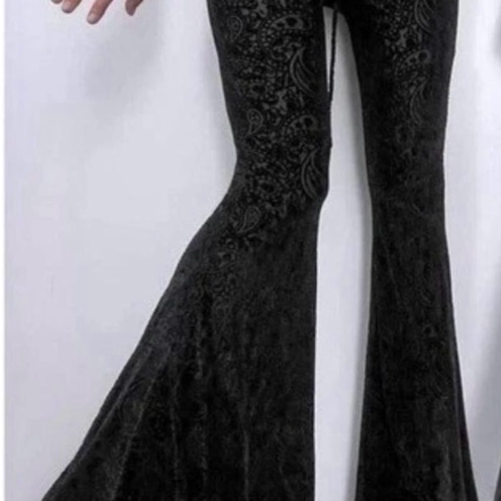 Killstar She’s Electric Lace Up Flares